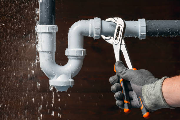 Professional Drain Cleaning technician working in Beaver, OK